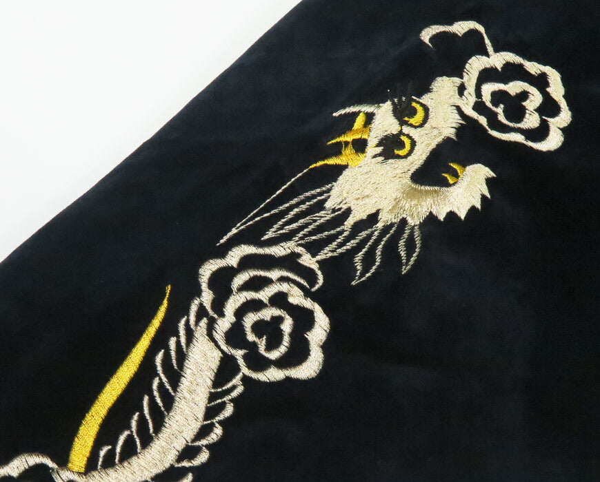 テーラー東洋 テイラー東洋 Tailor Toyo ベロア×キルト サテン スカジャン ROARING TIGER × JAPAN MAP ジャケット ベルベット 別珍 TT15792-128 【2025年秋冬新作】
