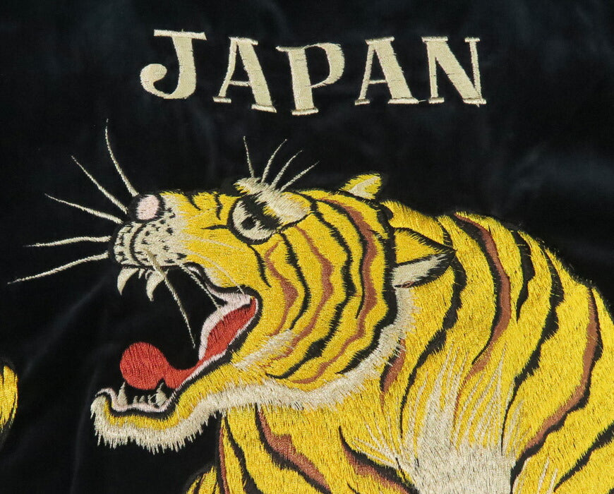 テーラー東洋 テイラー東洋 Tailor Toyo ベロア×キルト サテン スカジャン ROARING TIGER × JAPAN MAP ジャケット ベルベット 別珍 TT15792-128 【2025年秋冬新作】