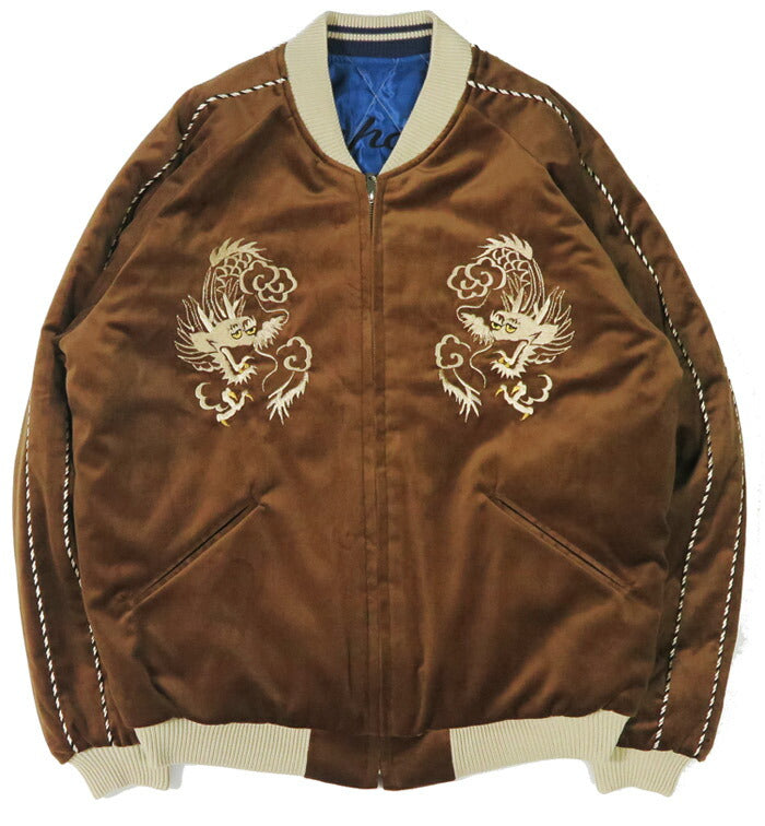 テーラー東洋 テイラー東洋 Tailor Toyo ベロア×キルト サテン スカジャン WHITE DRAGON × BLACK EAGLE ジャケット ベルベット 別珍 TT15792-138 【2025年秋冬新作】