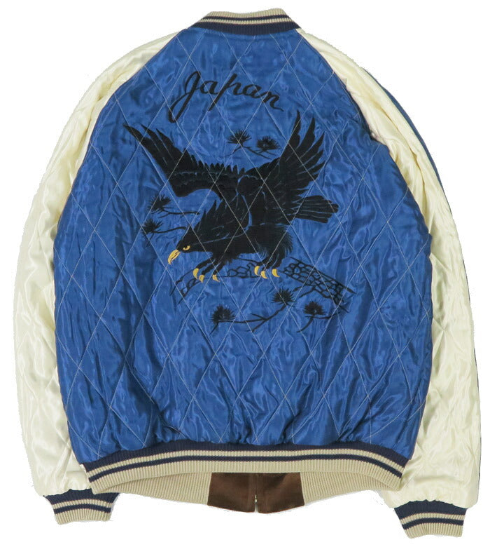 テーラー東洋 テイラー東洋 Tailor Toyo ベロア×キルト サテン スカジャン WHITE DRAGON × BLACK EAGLE ジャケット ベルベット 別珍 TT15792-138 【2025年秋冬新作】