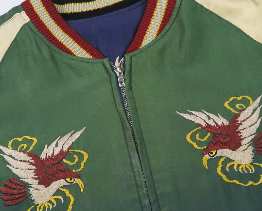 テーラー東洋 テイラー東洋 Tailor Toyo リバーシブル サテン スカジャン エイジング加工モデル SNAKE / SKULL × DRAGON HEAD ジャケット TT15793 【2025年秋冬新作】