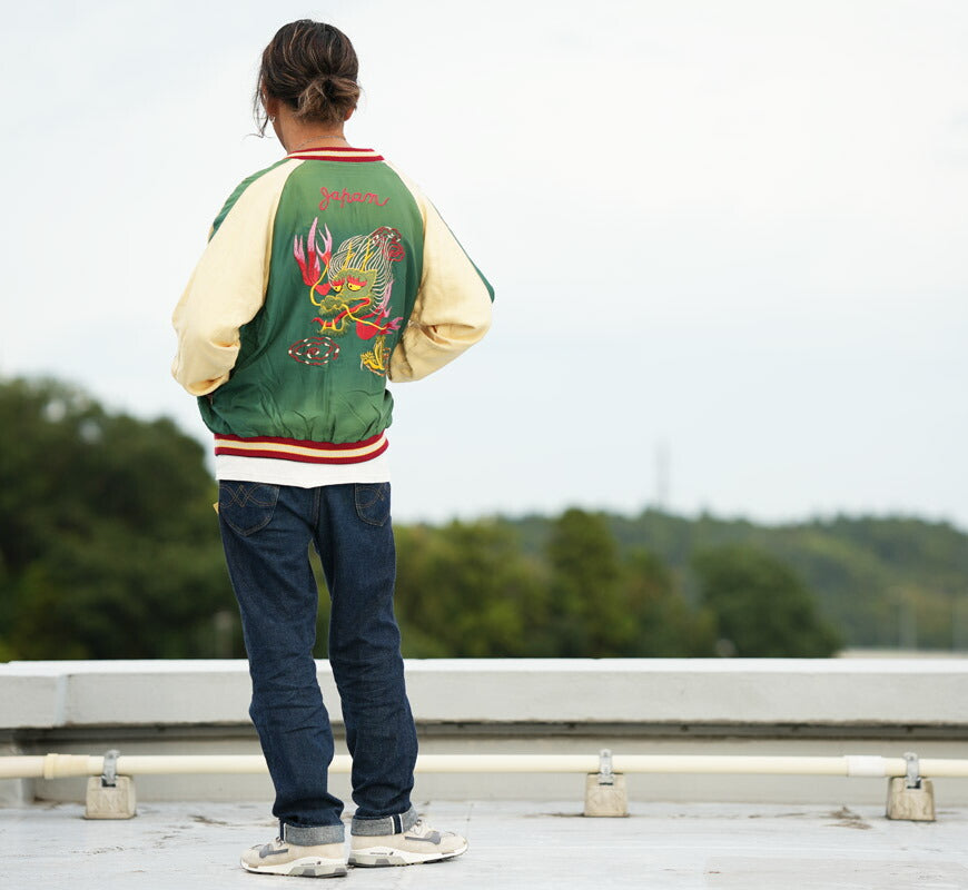 テーラー東洋 テイラー東洋 Tailor Toyo リバーシブル サテン スカジャン エイジング加工モデル SNAKE / SKULL × DRAGON HEAD ジャケット TT15793 【2025年秋冬新作】