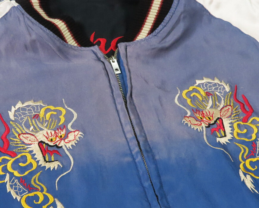 テーラー東洋 テイラー東洋 Tailor Toyo リバーシブル サテン スカジャン エイジング加工モデル RED TIGER × EAGLE ジャケット TT15793 【2025年秋冬新作】