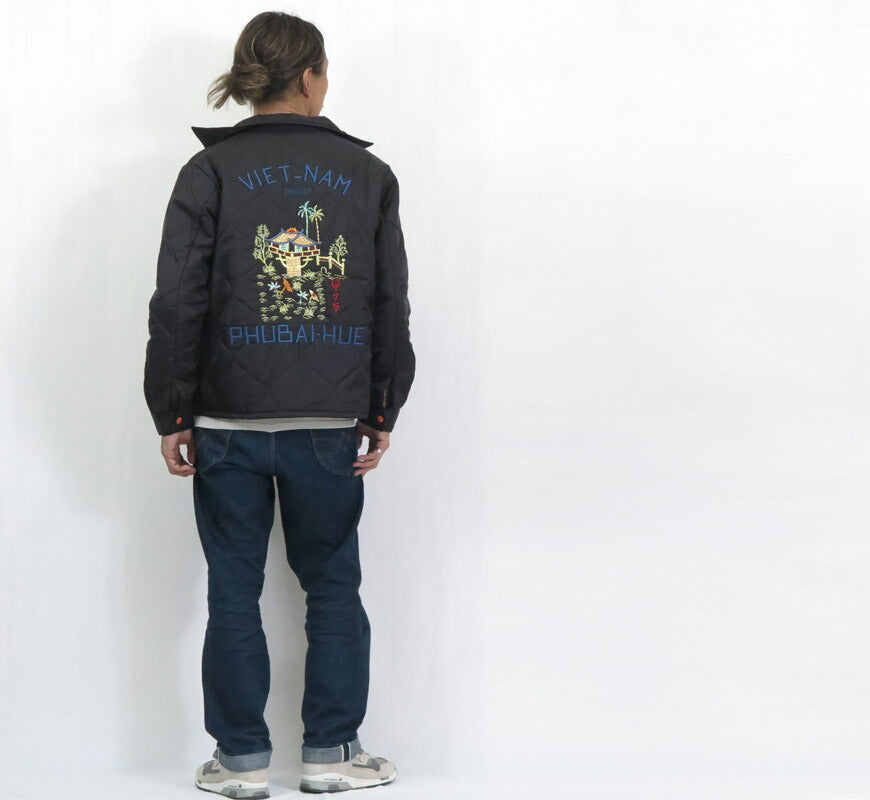 テーラー東洋 テイラー東洋 Tailor Toyo ベトナム ジャケット ベトジャン リバーシブル VIET-NAM MAP × LANDSCAPE ジャンパー TT15800 【2025年秋冬新作】