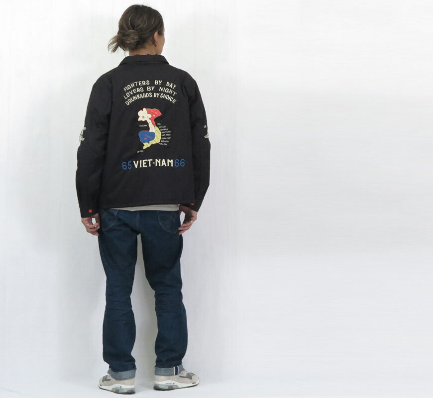 テーラー東洋 テイラー東洋 Tailor Toyo ベトナム ジャケット ベトジャン リバーシブル VIET-NAM MAP × LANDSCAPE ジャンパー TT15800 【2025年秋冬新作】