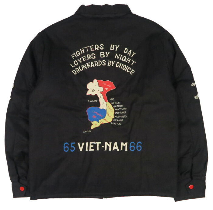 テーラー東洋 テイラー東洋 Tailor Toyo ベトナム ジャケット ベトジャン リバーシブル VIET-NAM MAP × LANDSCAPE ジャンパー TT15800 【2025年秋冬新作】