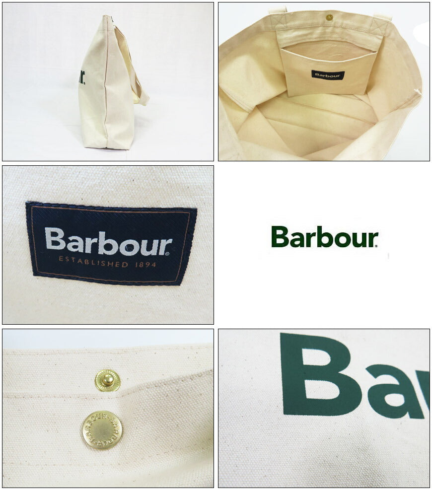 Barbour バブアー ロゴ トートバッグ UBA0733 【2025年秋冬新作】