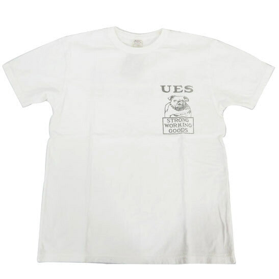 UES ウエス BULLDOG ブルドッグ バインダーネック 半袖 Tシャツ 652502【2025年春夏新作】