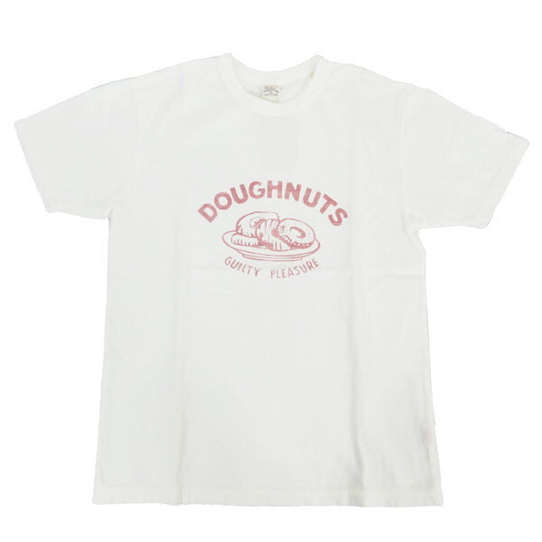 UES ウエス DOUGHNUTS ドーナツ バインダーネック 半袖 Tシャツ 652504【2025年春夏新作】