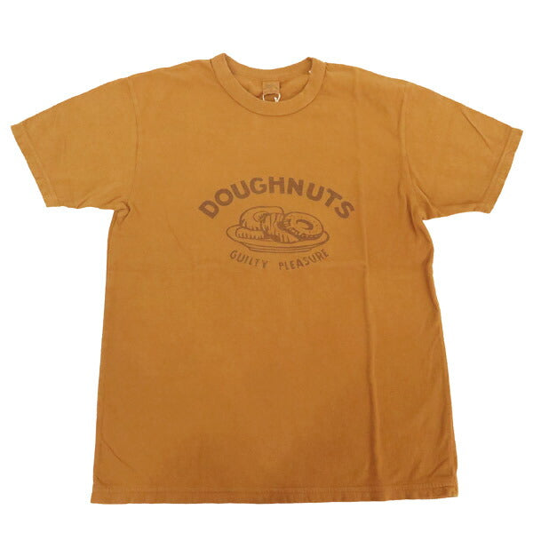 UES ウエス DOUGHNUTS ドーナツ バインダーネック 半袖 Tシャツ 652504【2025年春夏新作】