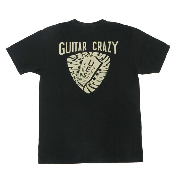 UES ウエス GUITAR CRAZY ギター クレイジー バインダーネック 半袖 Tシャツ 652507【2025年春夏新作】