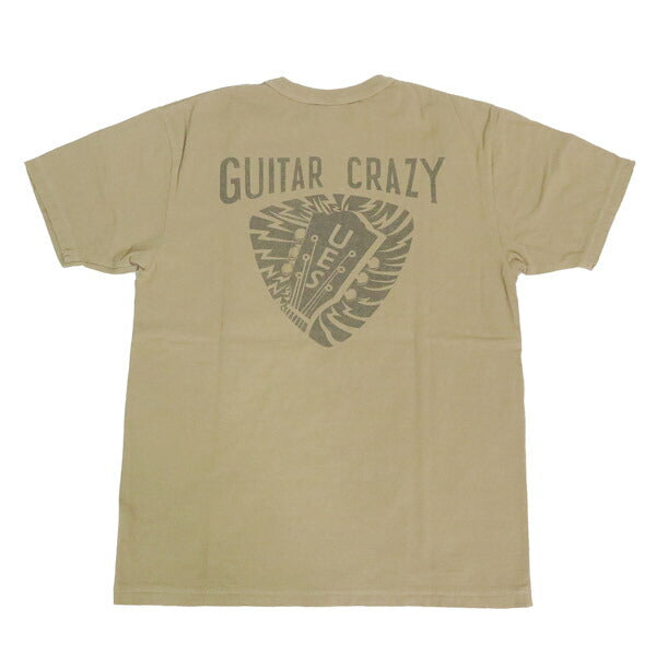 UES ウエス GUITAR CRAZY ギター クレイジー バインダーネック 半袖 Tシャツ 652507【2025年春夏新作】