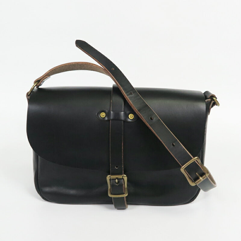 ART BROWN アートブラウン ホーウィン社 クロムエクセル ポストマンバッグ Lサイズ VGC00071AB