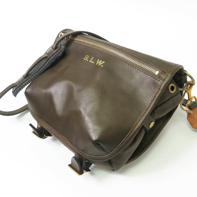バスコ VASCO レザー/キャンバス パニエバッグ LEATHER WANDER PANNIER BAG -SMALL MADE IN JAPAN ヴァスコ VS-274L 【2026年春夏新作】