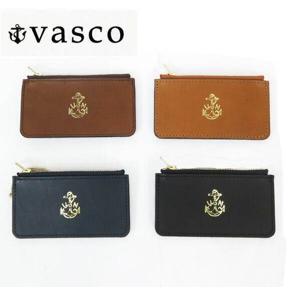 バスコ VASCO イタリアンレザー LEATHER NAVAL CASE -SMALL ミニウォレット コインケース ヴァスコ VSC-722ZN【2025年春夏新作】