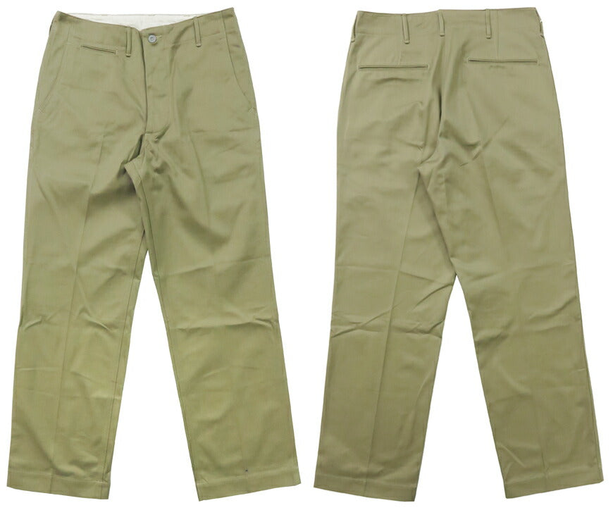 ウェアハウス WAREHOUSE Lot 1216 M-41 TYPE U.S.ARMY CHINO PANTS ミリタリー チノパンツ 【2024-25年秋冬新作】