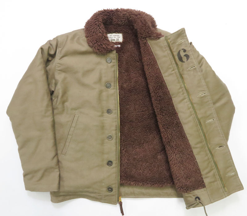 ウェアハウス WAREHOUSE N-1 (NXSX 79062) デッキ ジャケット FINAL FORM OF WW2 1945 PATTERN B Lot.2227【2025年秋冬新作】