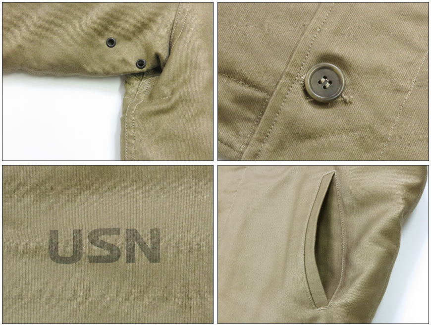 ウェアハウス WAREHOUSE N-1 (NXSX 79062) デッキ ジャケット FINAL FORM OF WW2 1945 PATTERN B Lot.2227【2025年秋冬新作】