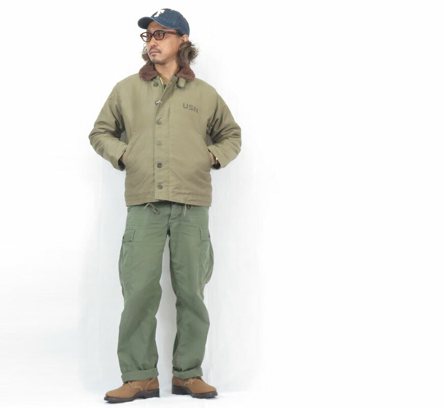 ウェアハウス WAREHOUSE N-1 (NXSX 79062) デッキ ジャケット FINAL FORM OF WW2 1945 PATTERN B Lot.2227【2025年秋冬新作】