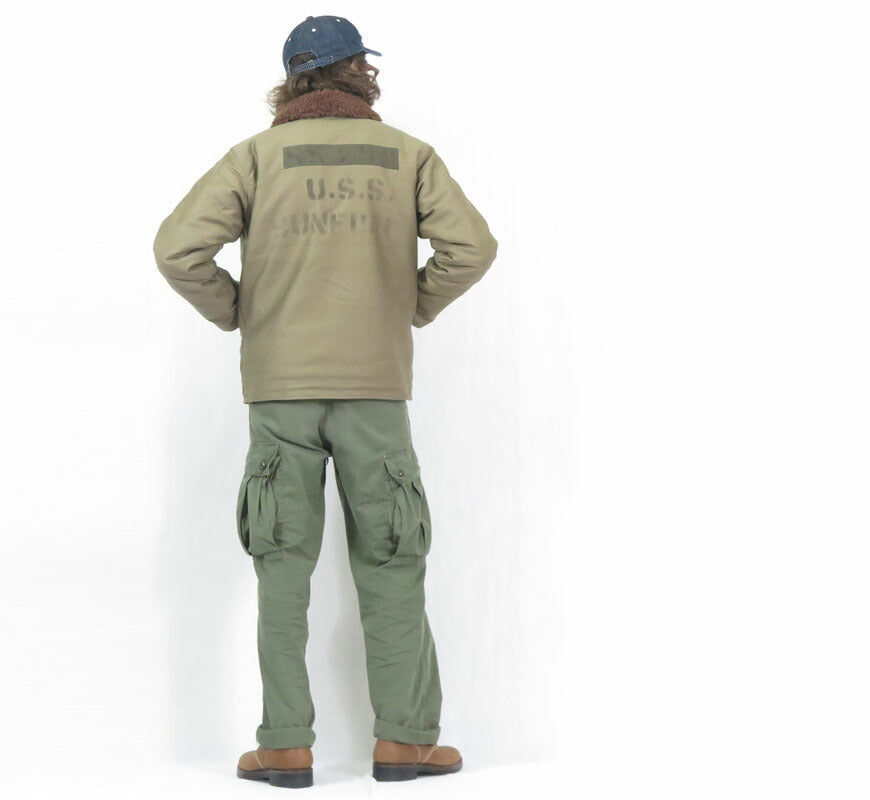 ウェアハウス WAREHOUSE N-1 (NXSX 79062) デッキ ジャケット FINAL FORM OF WW2 1945 PATTERN B Lot.2227【2025年秋冬新作】