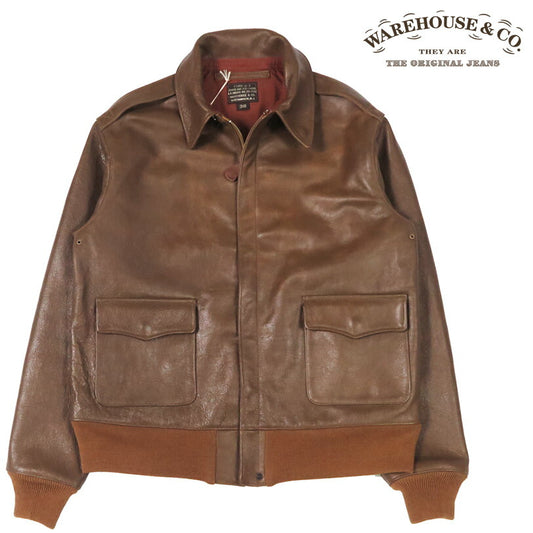 ウェアハウス WAREHOUSE Type A-2 フライトジャケット Werber Leathrt Coat Co社 ORDER NO.33-1729 ファーストモデル Lot.2232【2025年秋冬新作】