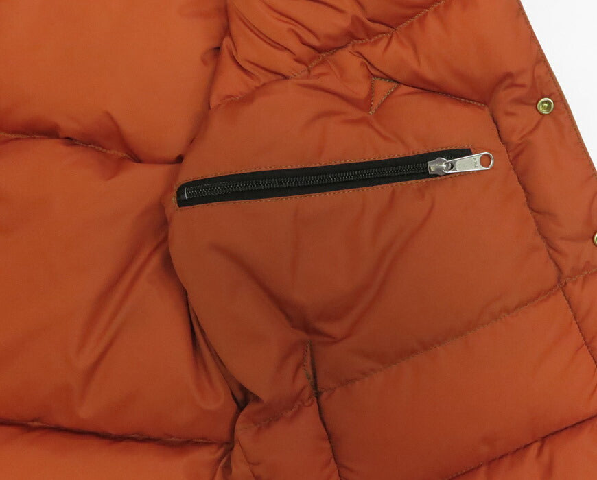 ウェアハウス WAREHOUSE ロッキーマウンテン フェザーベッド ROCKY MOUNTAIN FEATHERBED ナイロン ダウンベスト ホースハイド レザーヨーク NYLON DOWN VEST ホワイトダックダウン WH2234 【2025年秋冬新作】