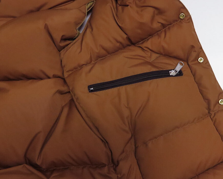 ウェアハウス WAREHOUSE ロッキーマウンテン フェザーベッド ROCKY MOUNTAIN FEATHERBED ナイロン クリスティ ダウンベスト ホースハイド レザーヨーク NYLON CHRISTY DOWN VEST ホワイトダックダウン WH2235 【2025年秋冬新作】