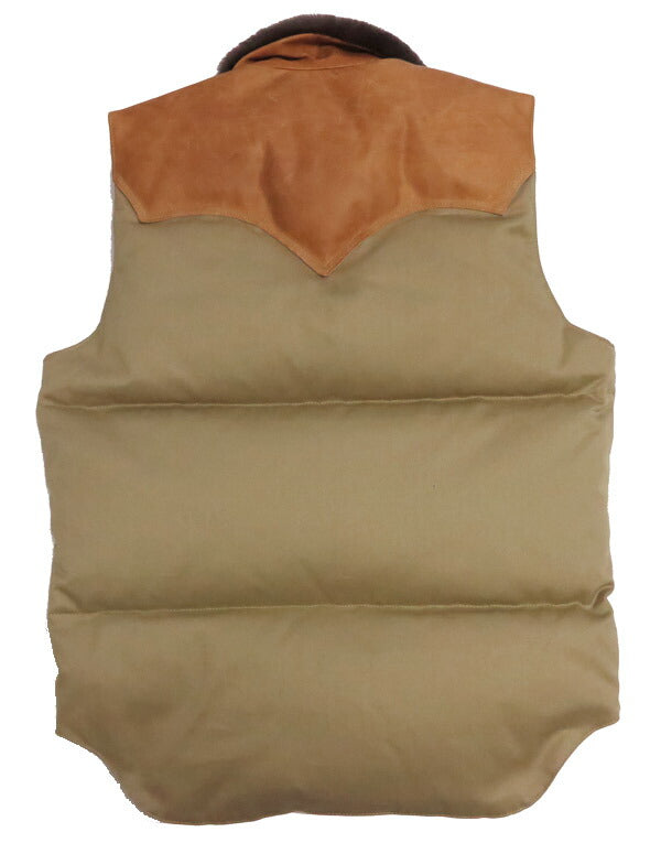 ウェアハウス WAREHOUSE ロッキーマウンテン フェザーベッド ROCKY MOUNTAIN FEATHERBED ウェストポイントクロス クリスティ ダウンベスト ホースハイド レザーヨーク NYLON CHRISTY DOWN VEST ホワイトダックダウン WH2238 【2025年秋冬新作】