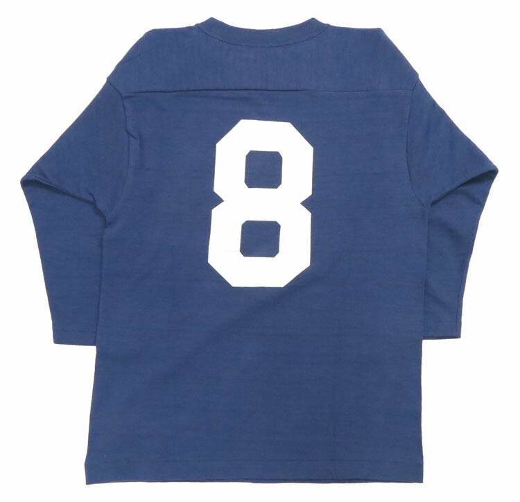ウェアハウス WAREHOUSE 7分袖 Tシャツ フットボール "BYRAM HILLS" WH4063【2024-25年秋冬新作】