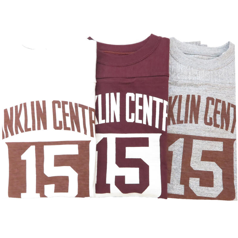 ウェアハウス WAREHOUSE 7分袖 Tシャツ フットボール ”FRANKLIN CENTRAL" WH4063-FRANKLIN【2025年春夏新作】