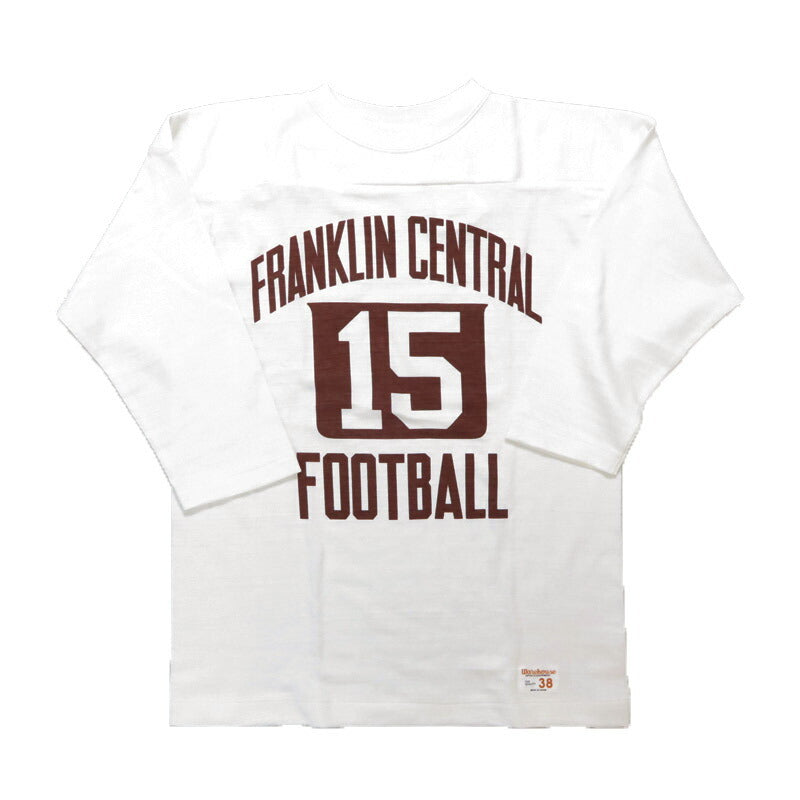 ウェアハウス WAREHOUSE 7分袖 Tシャツ フットボール ”FRANKLIN CENTRAL" WH4063-FRANKLIN【2025年春夏新作】