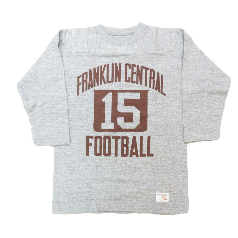 ウェアハウス WAREHOUSE 7分袖 Tシャツ フットボール ”FRANKLIN CENTRAL" WH4063-FRANKLIN【2025年春夏新作】