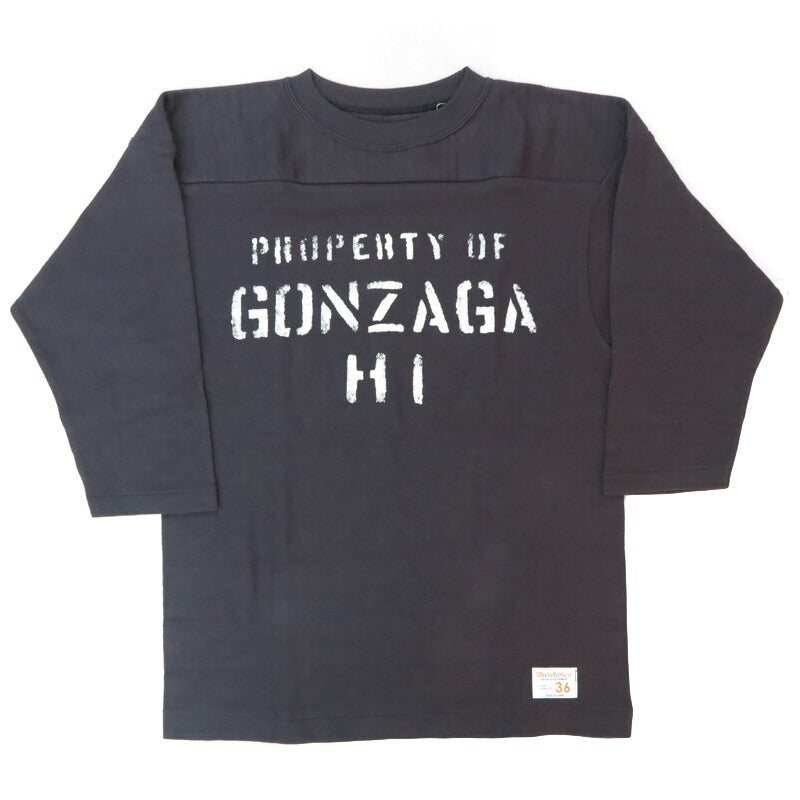 ウェアハウス WAREHOUSE 7分袖 Tシャツ フットボール ”GONZAGA HI" WH4063-GONZAGA【2025年春夏新作】