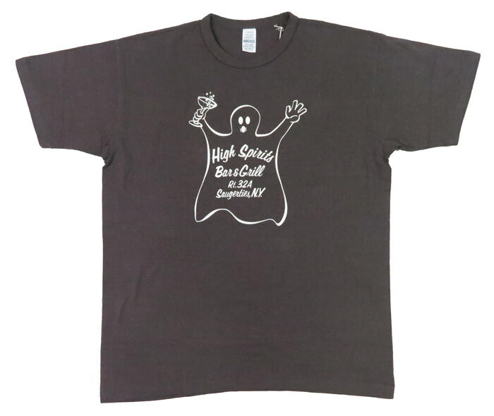 ウェアハウス WAREHOUSE 半袖 プリントTシャツ HIGH SPIRITS 2nd hand セカンドハンド セコハン 4064 【2025年春夏新作】