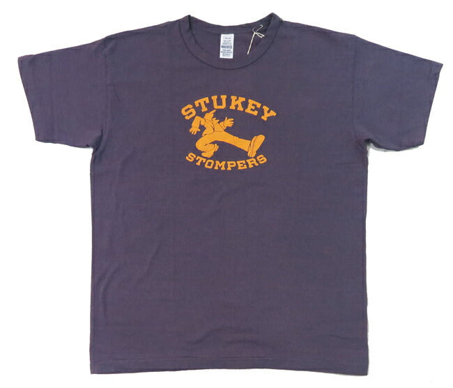 ウェアハウス WAREHOUSE 半袖 プリントTシャツ STOMPERS 2nd hand セカンドハンド セコハン 4064 【2025年春夏新作】