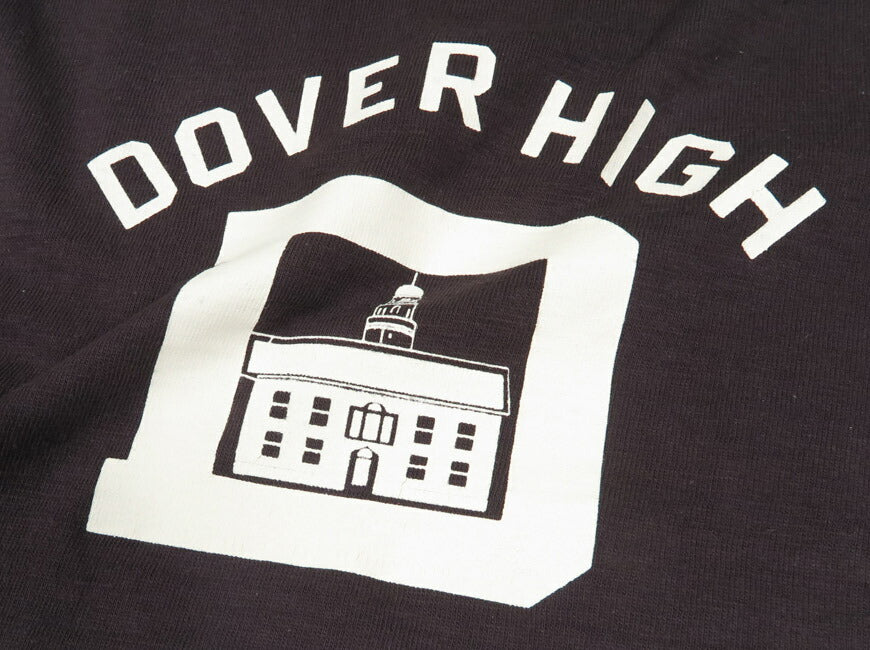 ウェアハウス WAREHOUSE プリント 半袖 Tシャツ DOVER HIGH シャドーボーダー ローゲージ編み WH4601【2025年春夏新作】