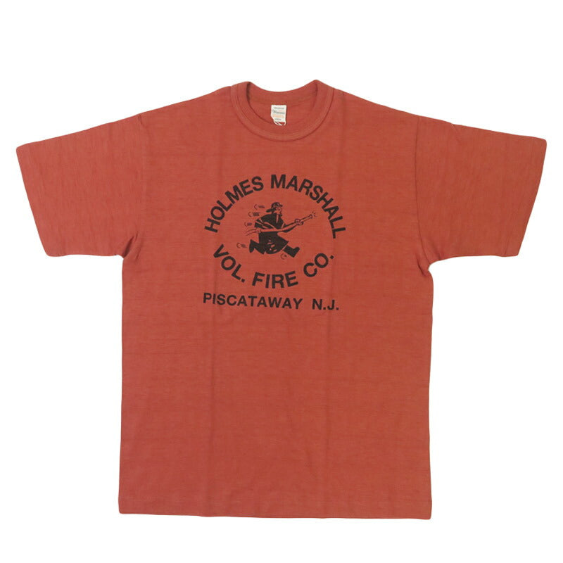 ウェアハウス WAREHOUSE プリント 半袖 Tシャツ HOLMES MARSHALL シャドーボーダー ローゲージ編み WH4601【2025年春夏新作】