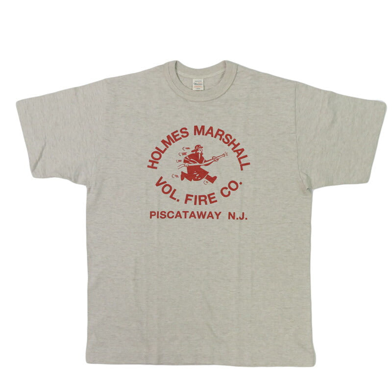ウェアハウス WAREHOUSE プリント 半袖 Tシャツ HOLMES MARSHALL シャドーボーダー ローゲージ編み WH4601【2025年春夏新作】