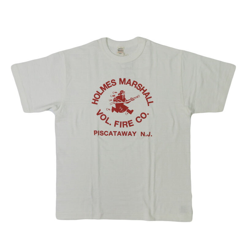 ウェアハウス WAREHOUSE プリント 半袖 Tシャツ HOLMES MARSHALL シャドーボーダー ローゲージ編み WH4601【2025年春夏新作】