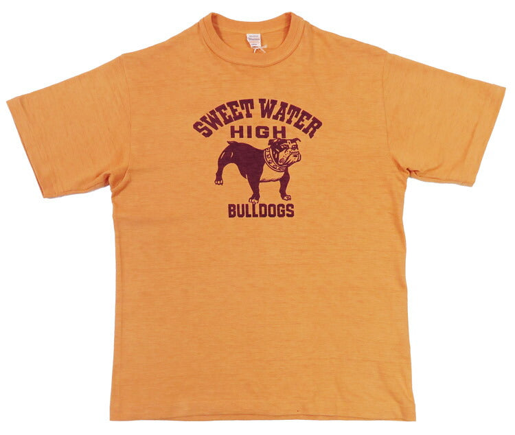 ウェアハウス WAREHOUSE プリント 半袖 Tシャツ SWEET WATER シャドーボーダー ローゲージ編み WH4601【2025年春夏新作】