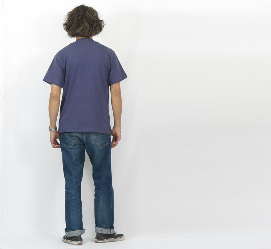 ウェアハウス WAREHOUSE × 花井 祐介 プリント 半袖 Tシャツ ビリケン THING AS THEY OUGHT TO BE シャドーボーダー ローゲージ編み WH4601【2025年春夏新作】