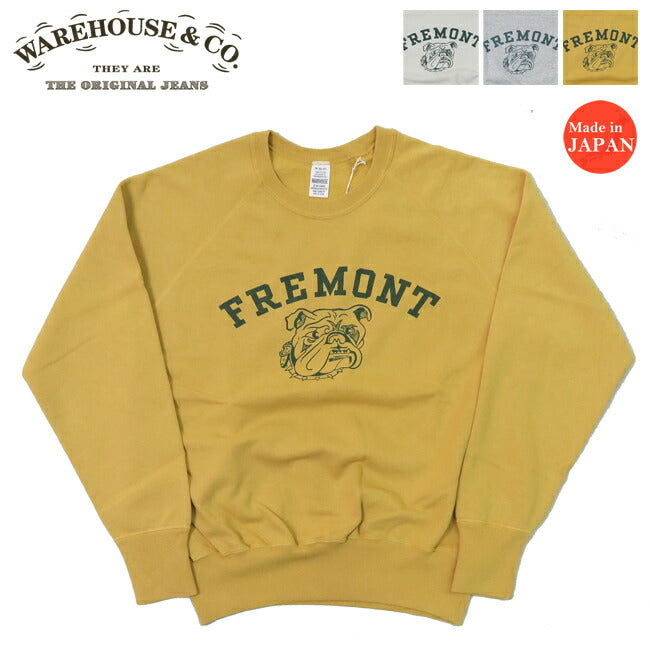 ウェアハウス WAREHOUSE クルーネック スウェット Lot.461 FREMONT 2ND-HAND セカンドハンド セコハン 【2025年春夏新作】