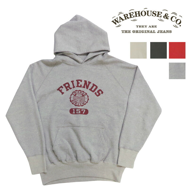 ウェアハウス WAREHOUSE プルオーバー スウェット フード パーカー Lot.462 FRIENDS 2ND-HAND セカンドハンド セコハン 【2025年秋冬新作】 ウェアハウス WAREHOUSE プルオーバー スウェット フード パーカー Lot