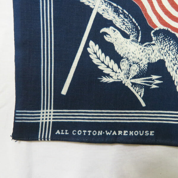 WAREHOUSE ウェアハウス セルビッジ バンダナ アワーチョイス インディゴ染め SELVEDGE BANDANA OUR CHOICE WH5245【2024-25年秋冬新作】