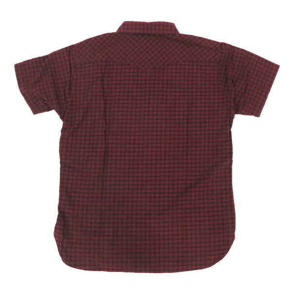 デラックスウェア DELUXEWARE 半袖 チェック柄 ウエスタン シャツ WWS-30S【2025年春夏新作】