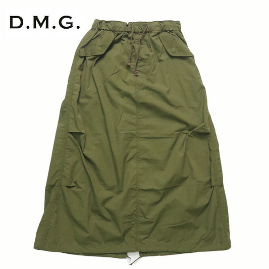 ドミンゴ D.M.G. DOMINGO ミリタリーオーバー スカート 17-528Z MADE IN JAPAN【2025年秋冬新作】