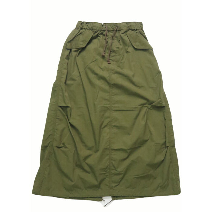ドミンゴ D.M.G. DOMINGO ミリタリーオーバー スカート 17-528Z MADE IN JAPAN【2025年秋冬新作】