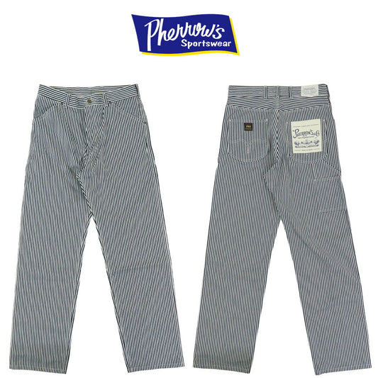 フェローズ Pherrow's ワークパンツ ヒッコリーストライプ 191WP 【2026年春夏新作】