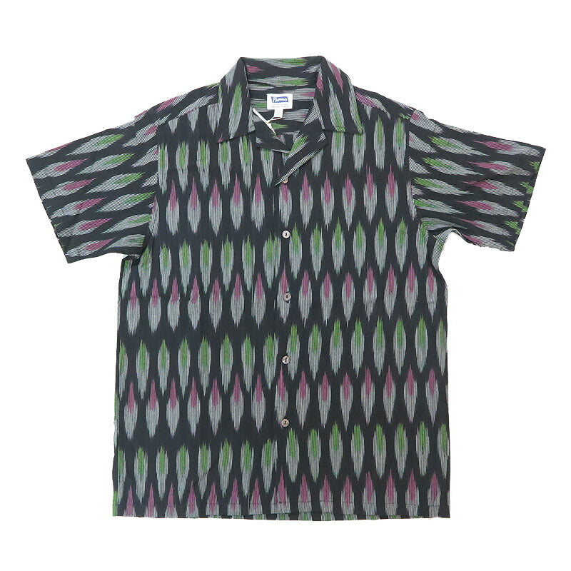 フェローズ PHERROW'S 半袖 MADE IN INDIA オープンカラーシャツ 25S-HANDMADE FABRIC SHIRTS【2025年春夏新作】