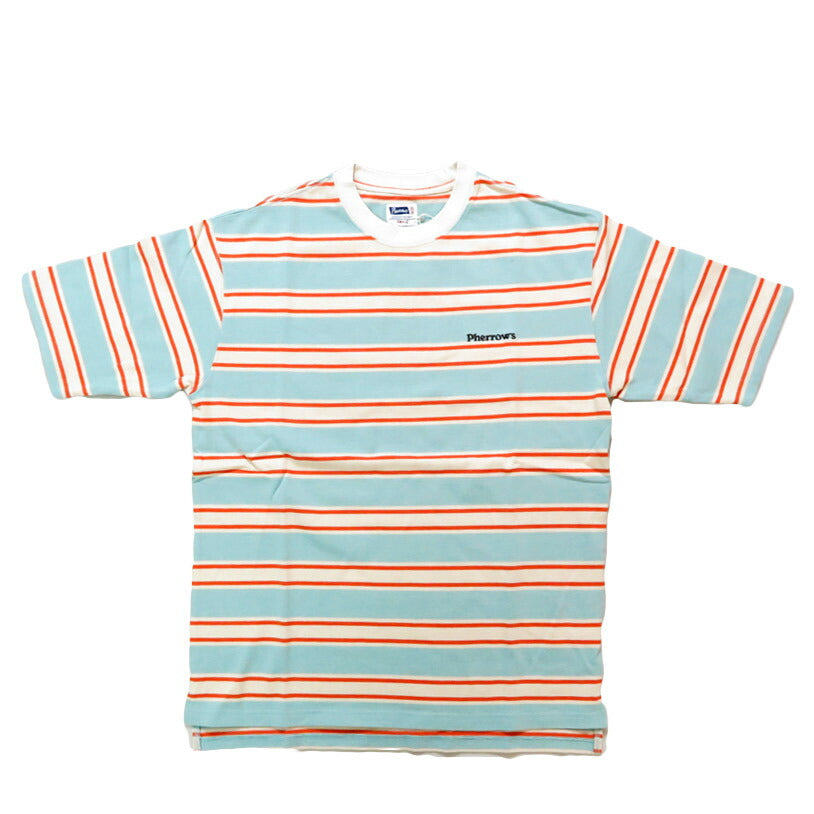 フェローズPHERROW'S半袖TシャツボーダーTシャツ刺繍ロゴ25S-PBBT1【2025年春夏新作】